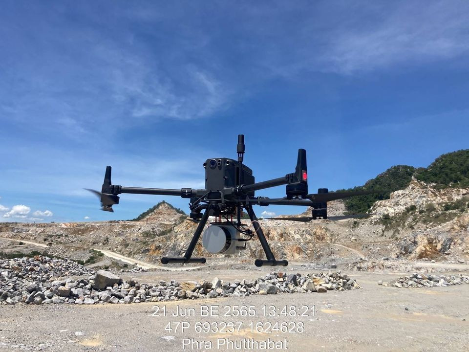 trường hợp công ty mới nhất về Hệ thống quét UAV LiDAR Ứng dụng Geosun GS-130X cho mỏ
